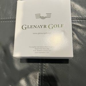 Glenayr Golf Leather Belt